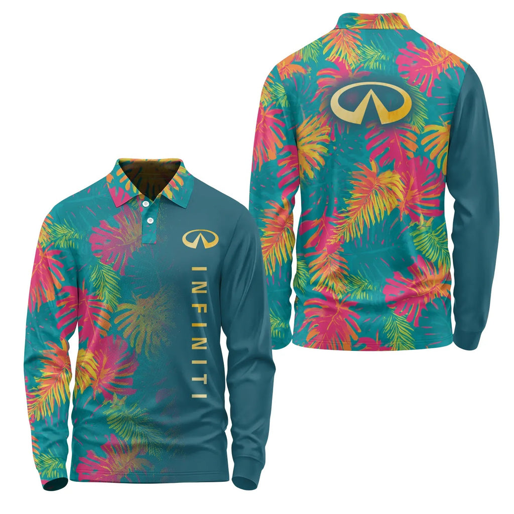 Infiniti Long Sleeve Polo SHW059