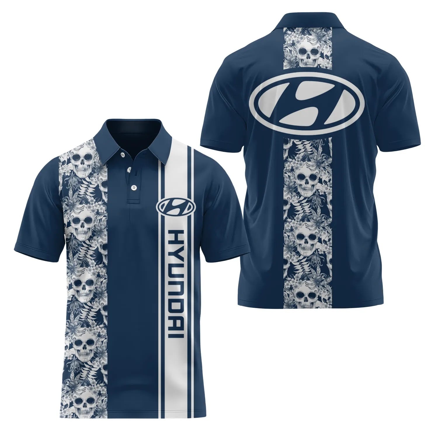 Hyundai Short Sleeve Polo SHW042