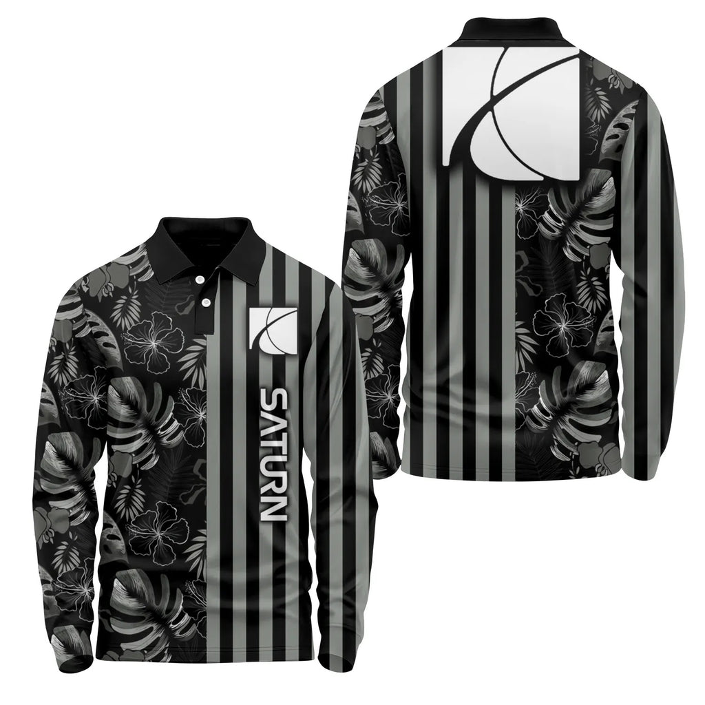 Saturn Long Sleeve Polo SHW040