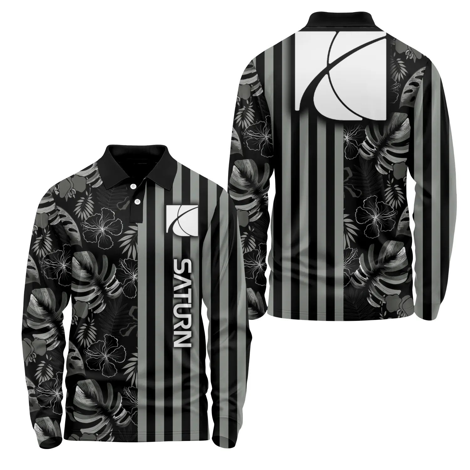 Saturn Long Sleeve Polo SHW040