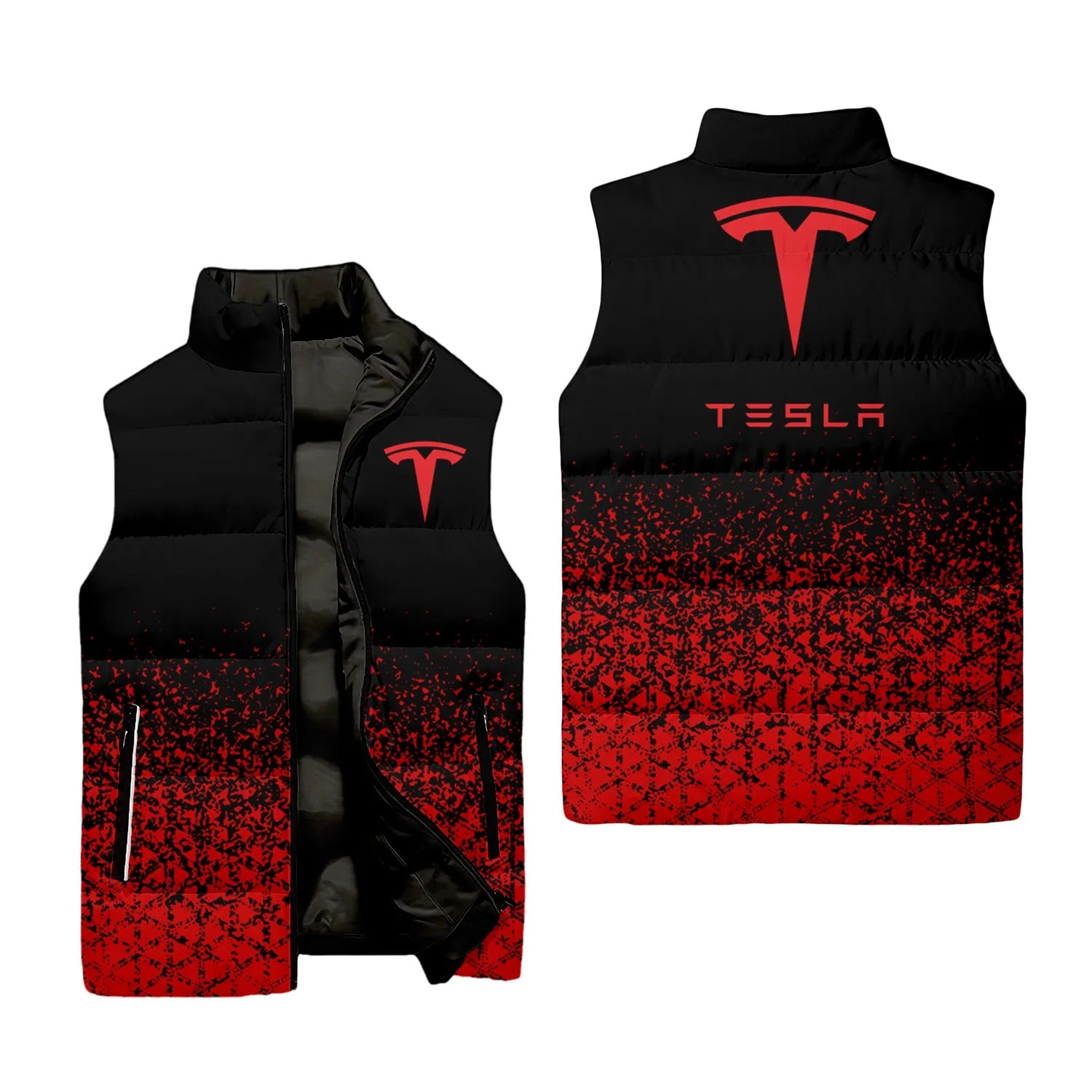 Tesla Sleeveless Puffer Jacket SC096