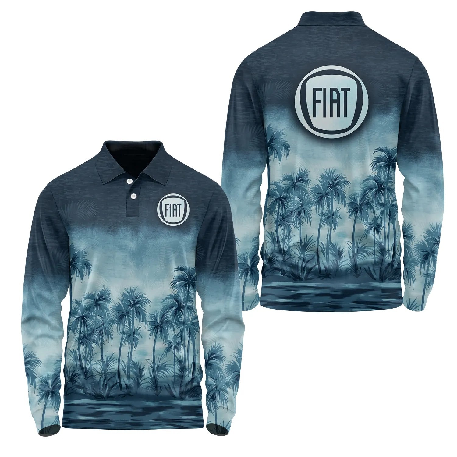 Fiat Long Sleeve Polo SHW021