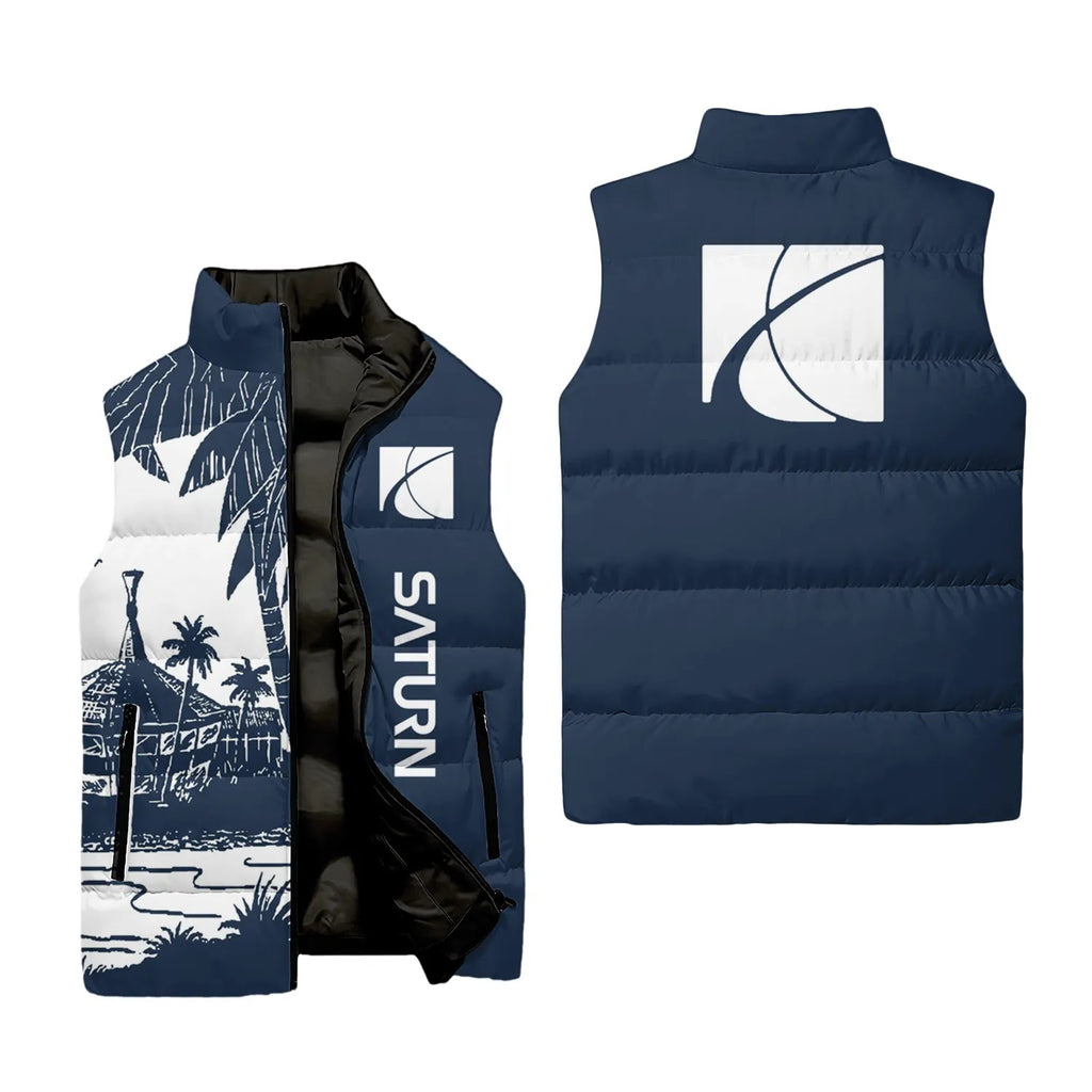 Saturn Sleeveless Puffer Jacket SHW031