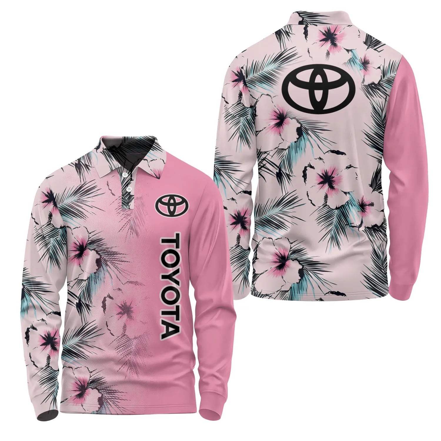 Toyota Long Sleeve Polo SHW056