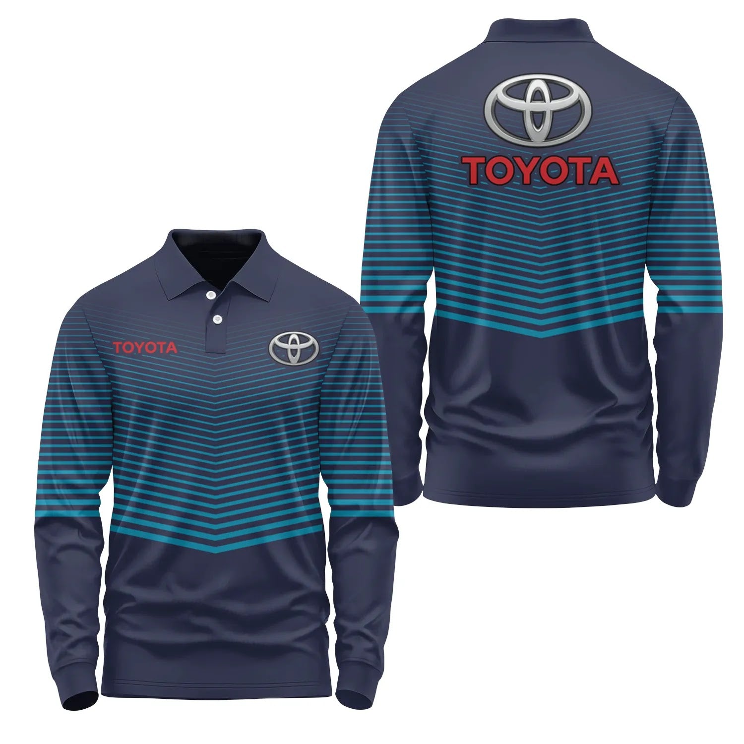 Toyota Long Sleeve Polo SC099