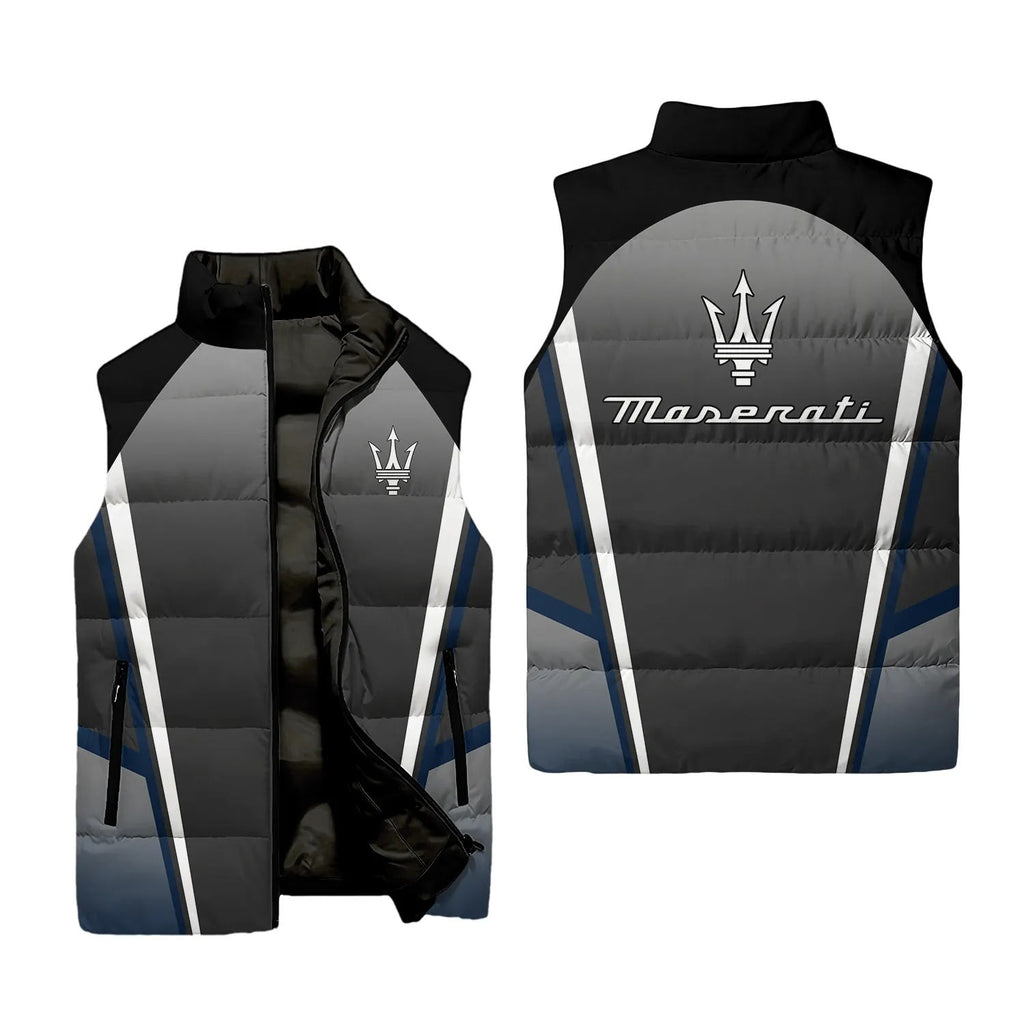 Maserati Sleeveless Puffer Jacket SC037