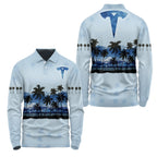Tesla Long Sleeve Polo SHW016