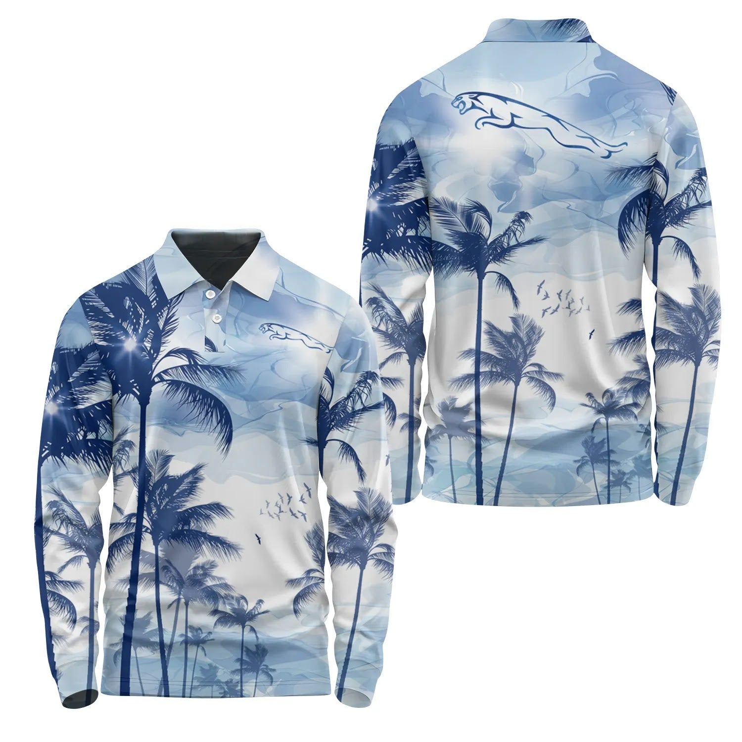 Jaguar Long Sleeve Polo SHW004