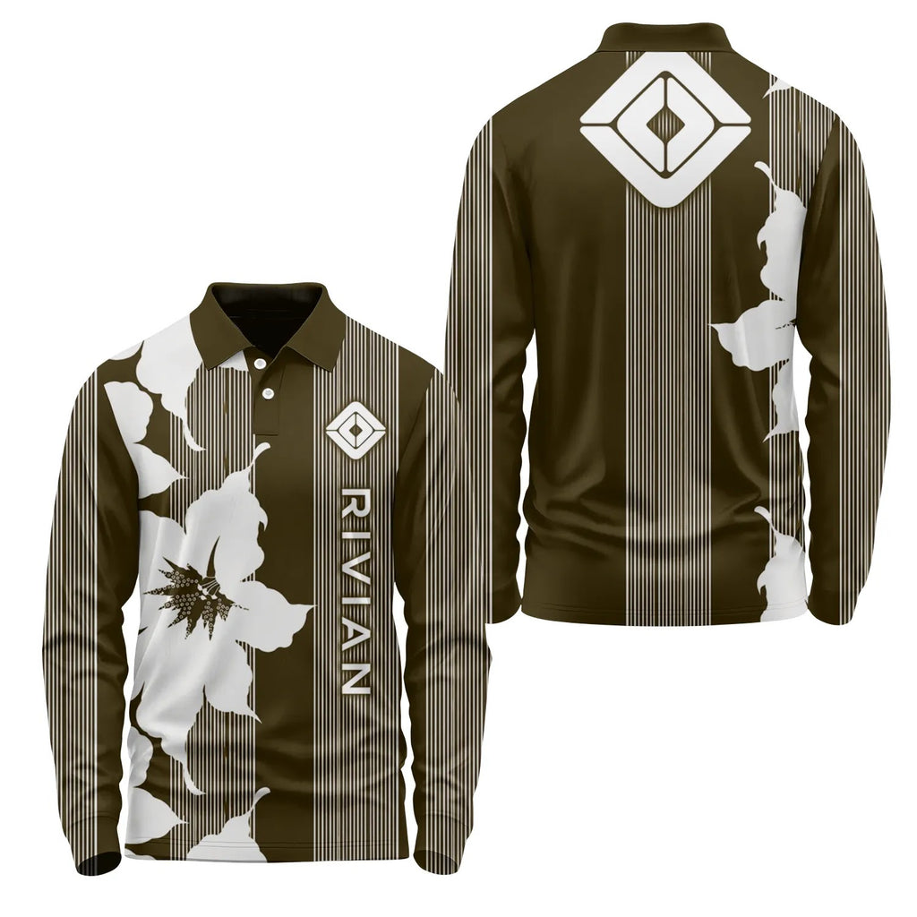 Rivian Long Sleeve Polo SHW039