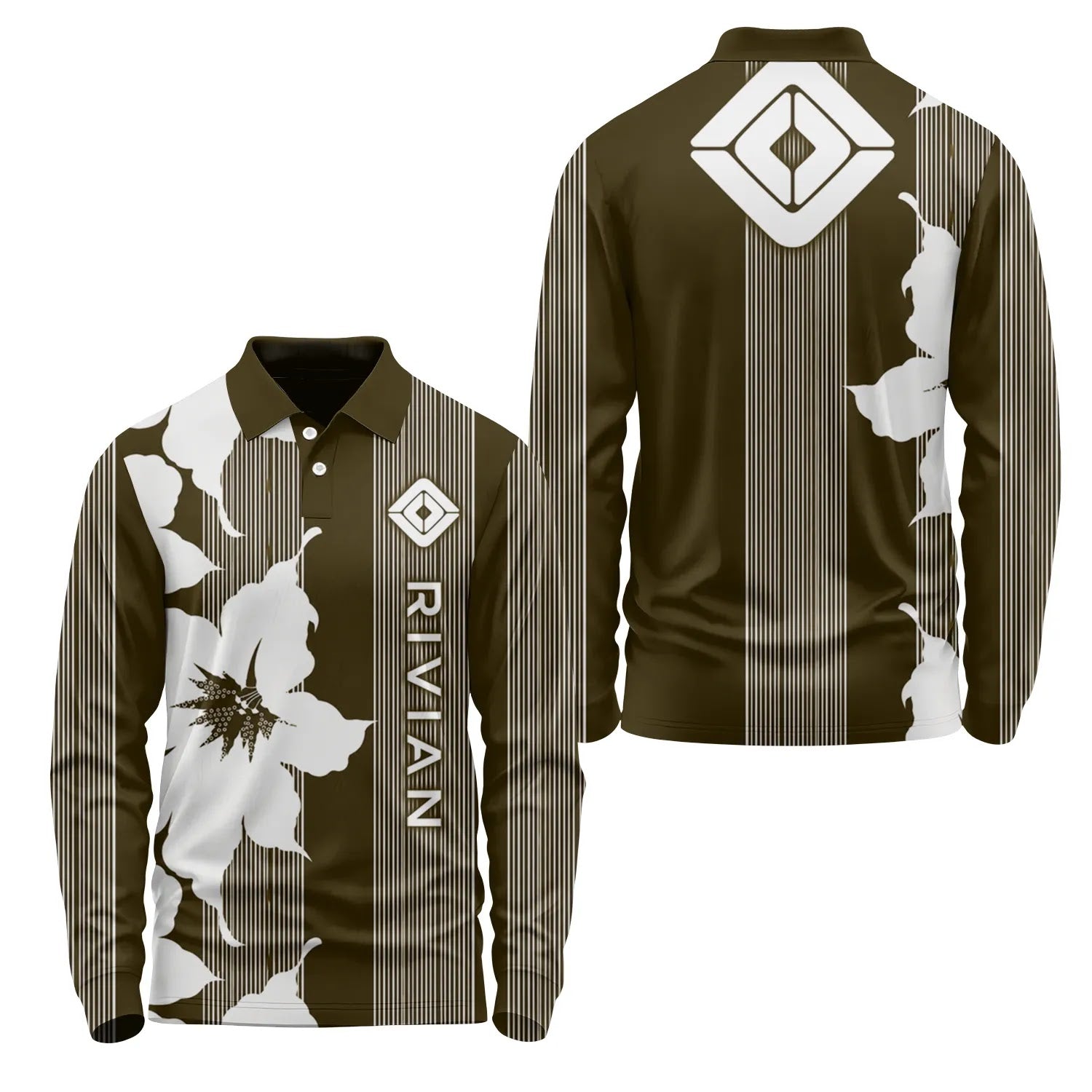 Rivian Long Sleeve Polo SHW039