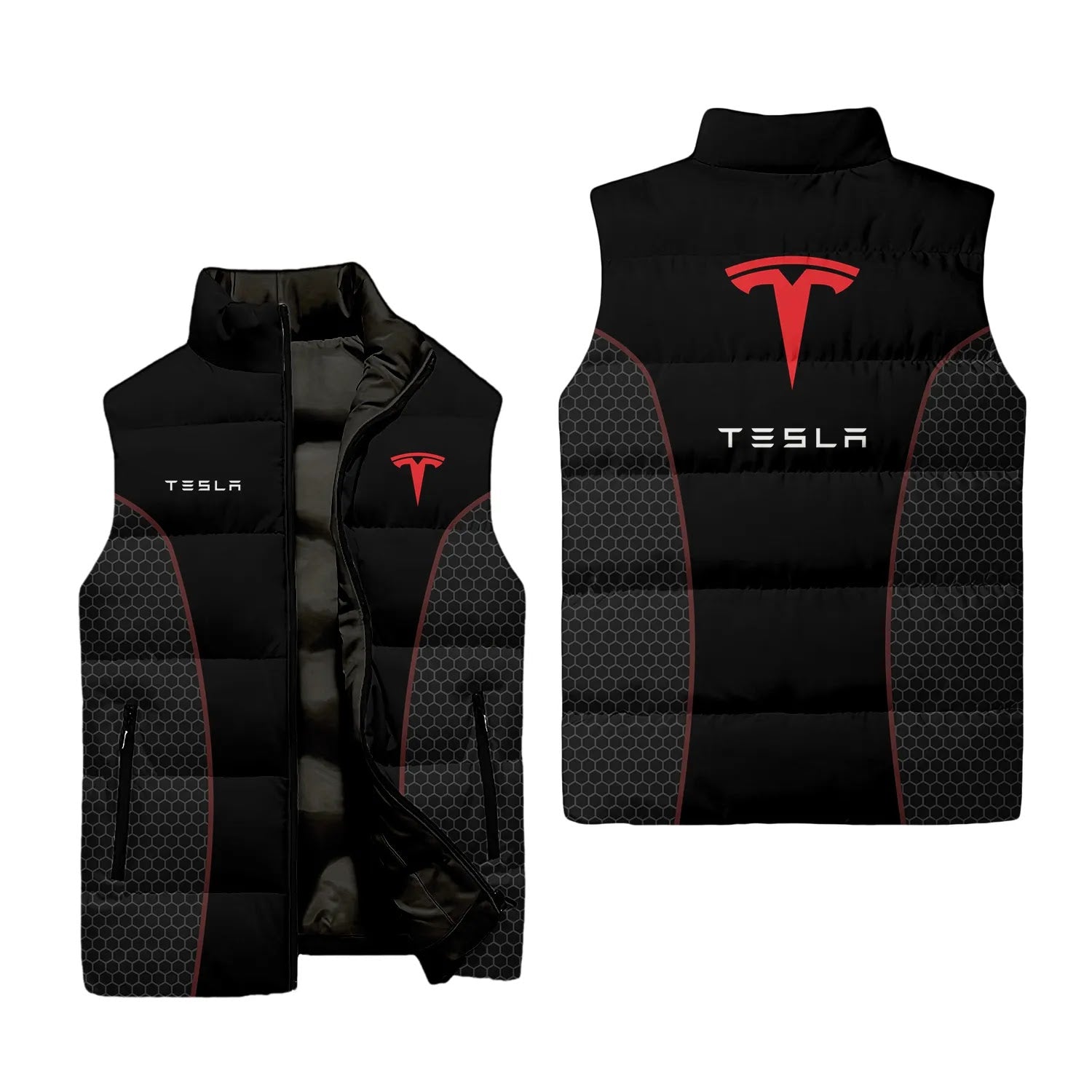 Tesla Sleeveless Puffer Jacket SC072