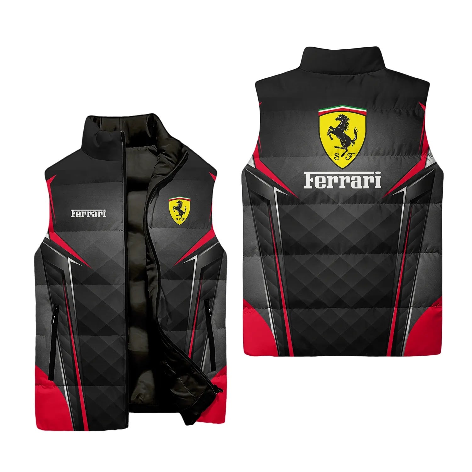 Ferrari Sleeveless Puffer Jacket SC074