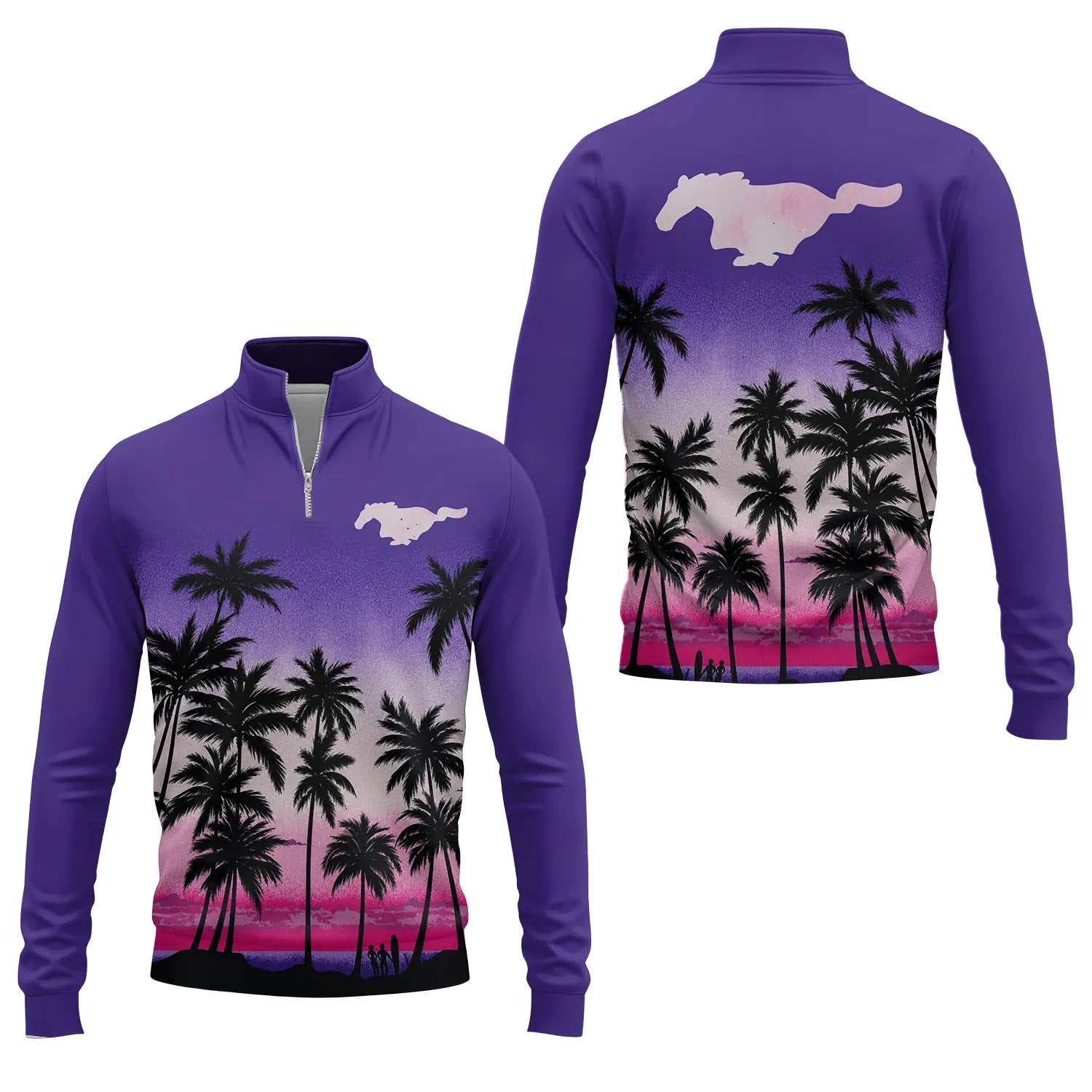 Ford Mustang Quarter-zip Pullover SHW019