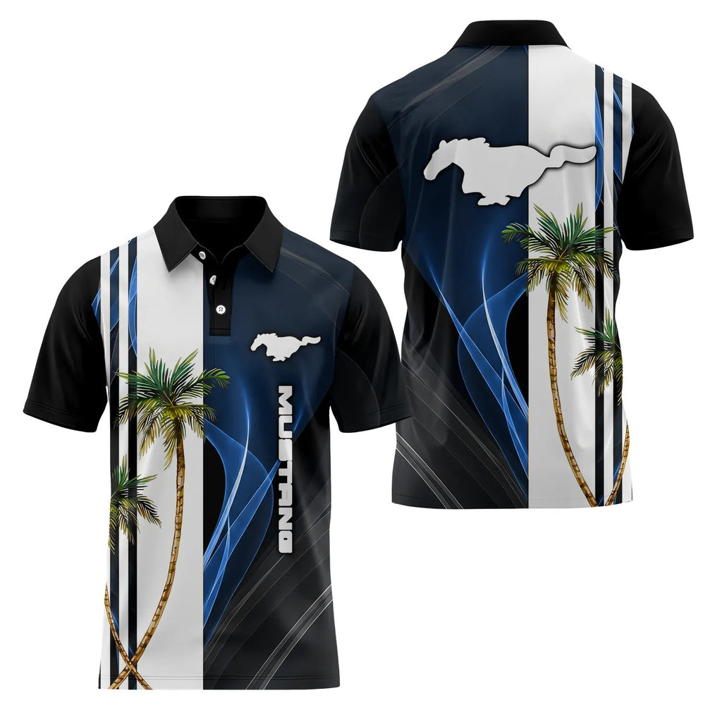 Ford Mustang Short Sleeve Polo SHW036