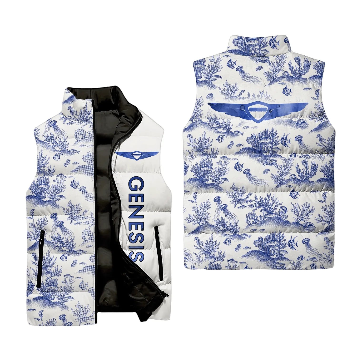 Genesis Sleeveless Puffer Jacket SHW009