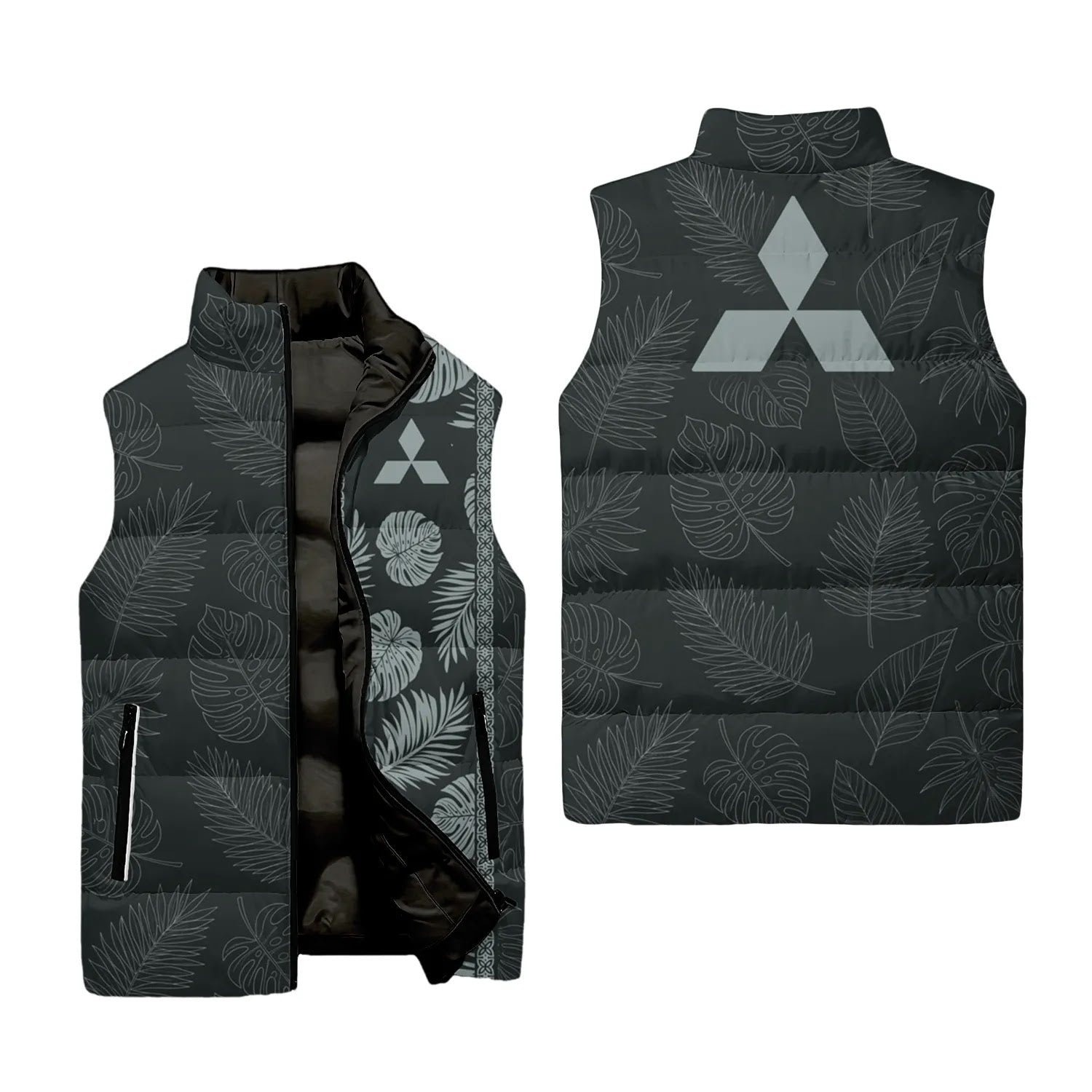Mitsubishi Sleeveless Puffer Jacket SHW022