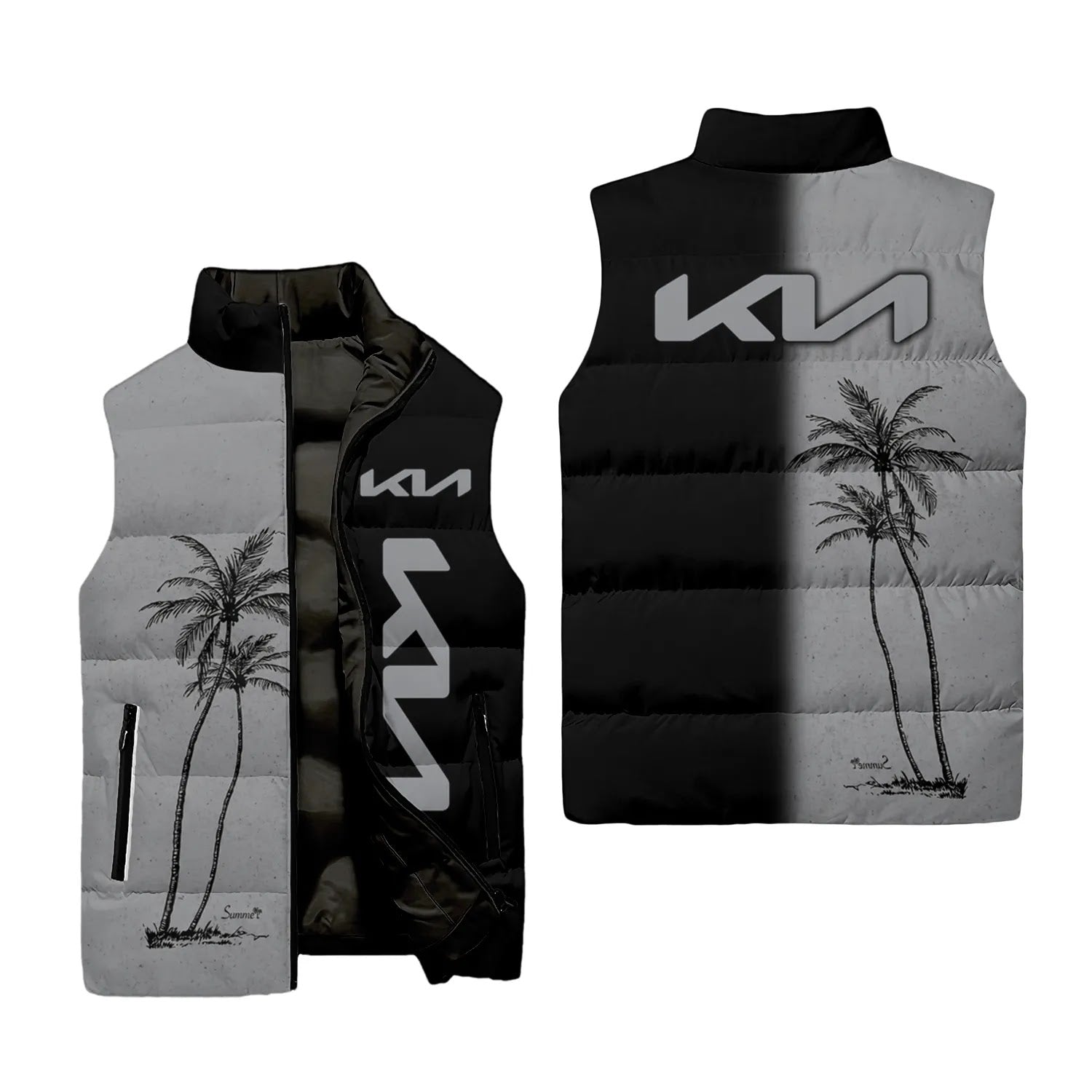 Kia Sleeveless Puffer Jacket SHW037