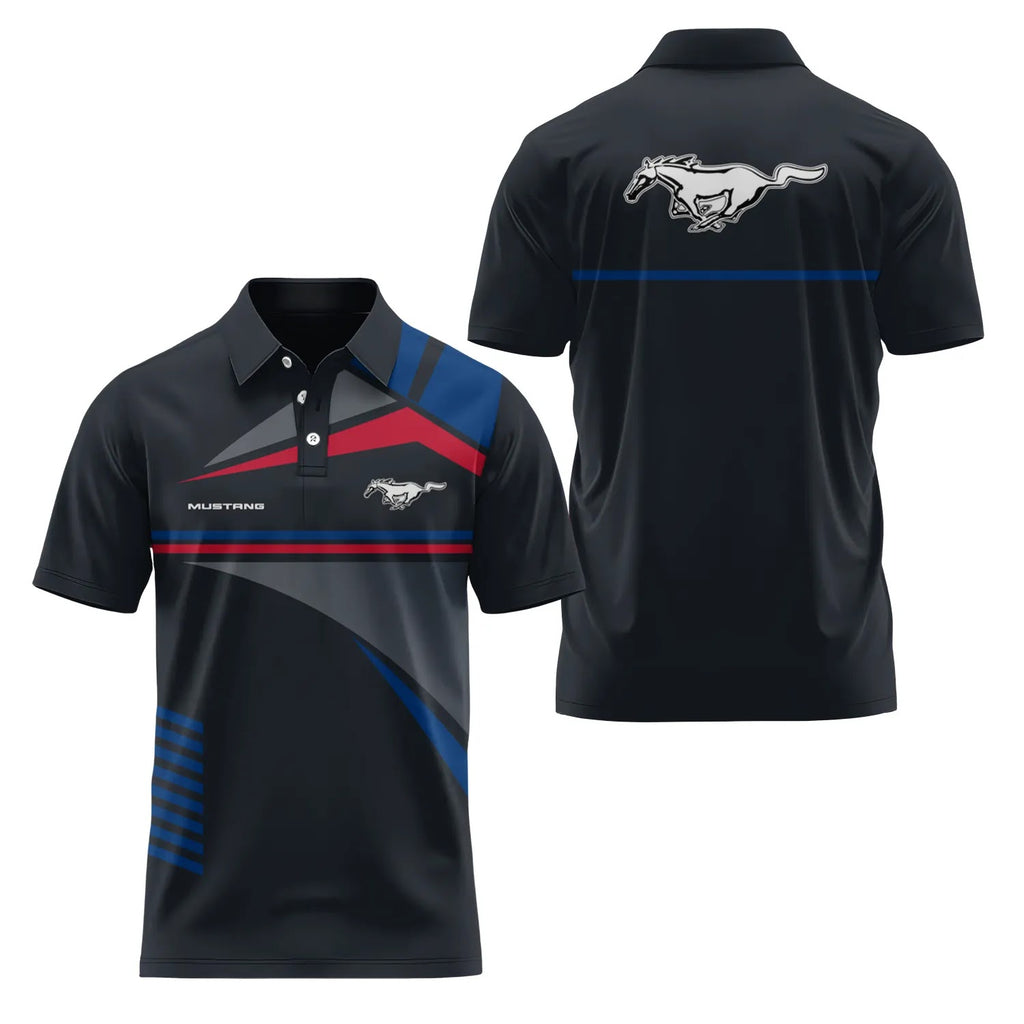 Ford Mustang Short Sleeve Polo SC067