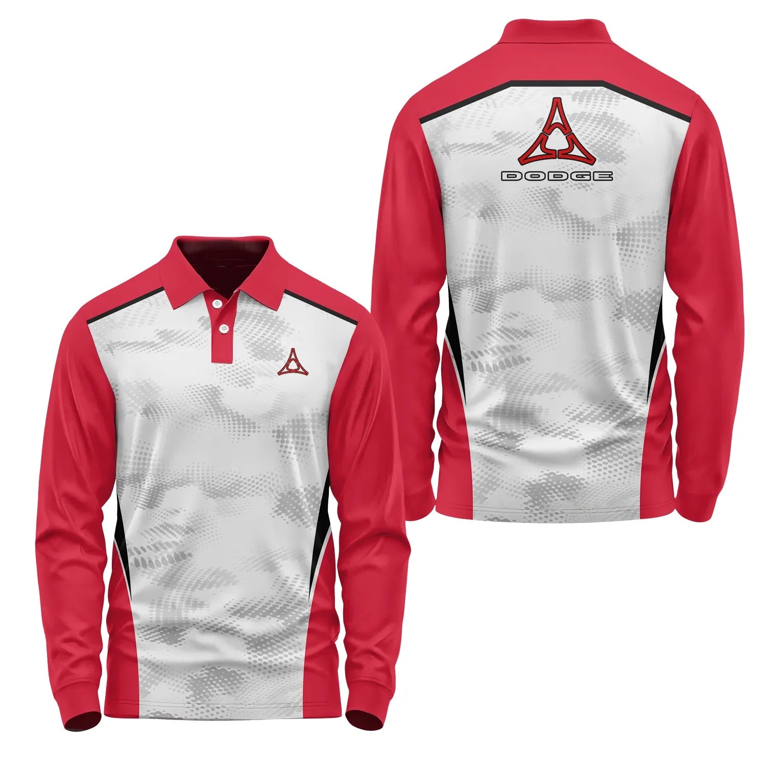 Dodge Long Sleeve Polo SC081