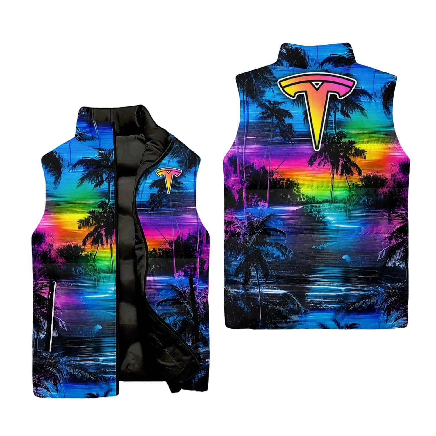 Tesla Sleeveless Puffer Jacket SHW055