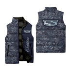 Cadillac Sleeveless Puffer Jacket SHW006