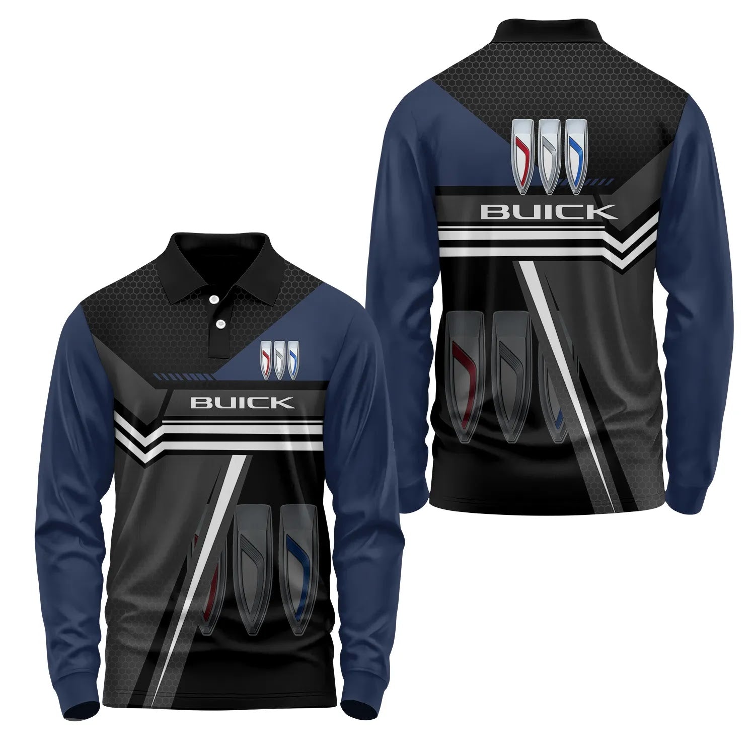 Buick Long Sleeve Polo SC071