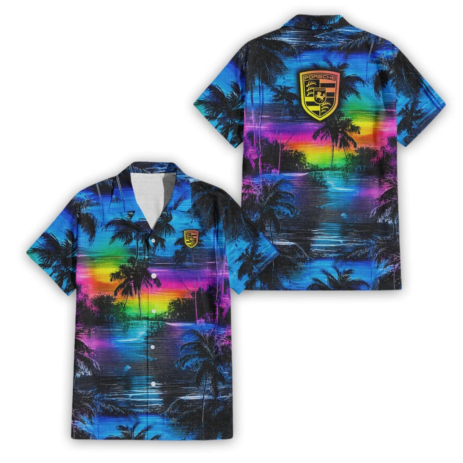 Porsche Premium Hawaiian Shirt SHW055