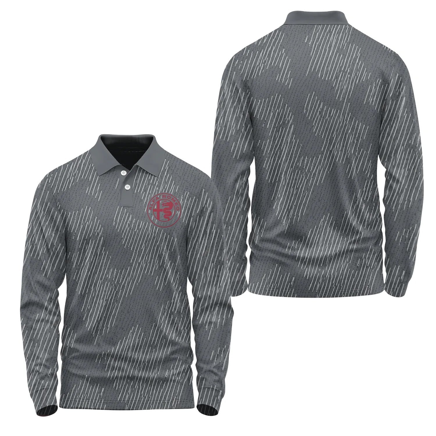 Alfa Romeo Long Sleeve Polo SC114