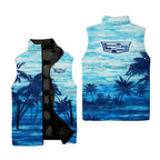 Cadillac Sleeveless Puffer Jacket SHW048