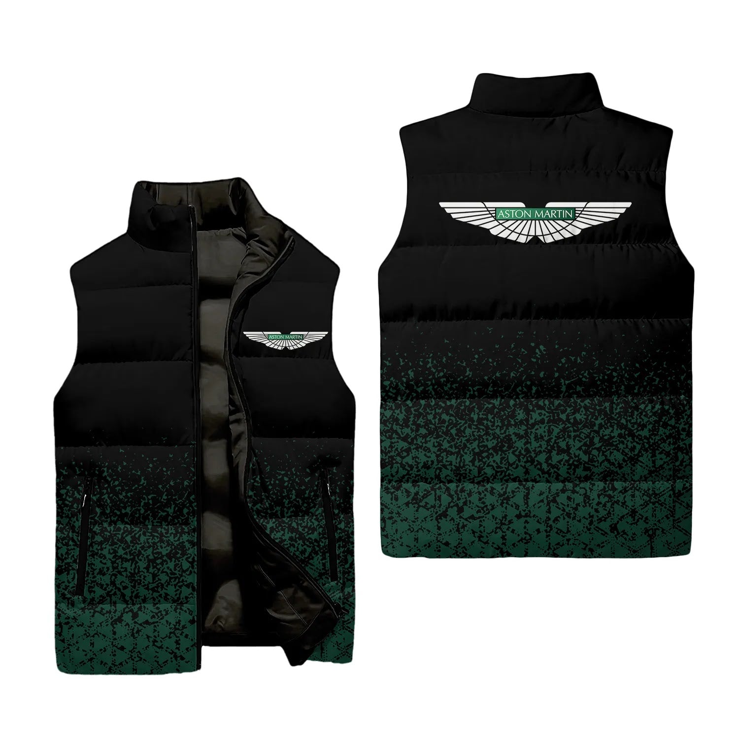 Aston Martin Sleeveless Puffer Jacket SC096