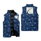 Saturn Sleeveless Puffer Jacket SHW011