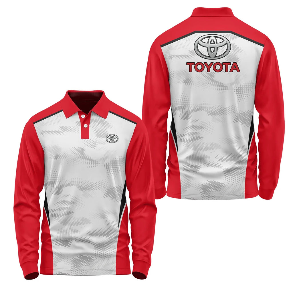 Toyota Long Sleeve Polo SC081