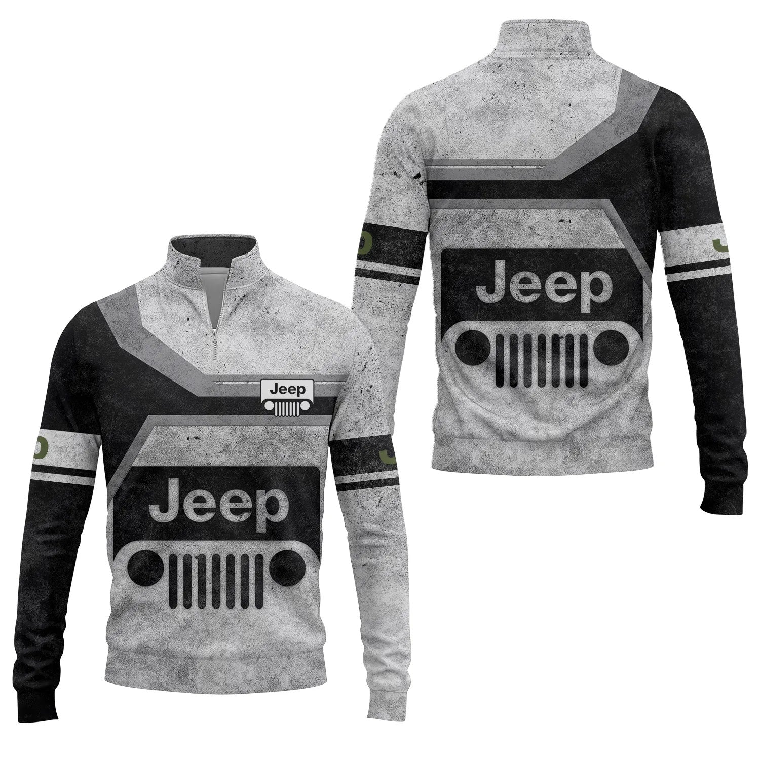 Jeep Quarter-zip Pullover SC086