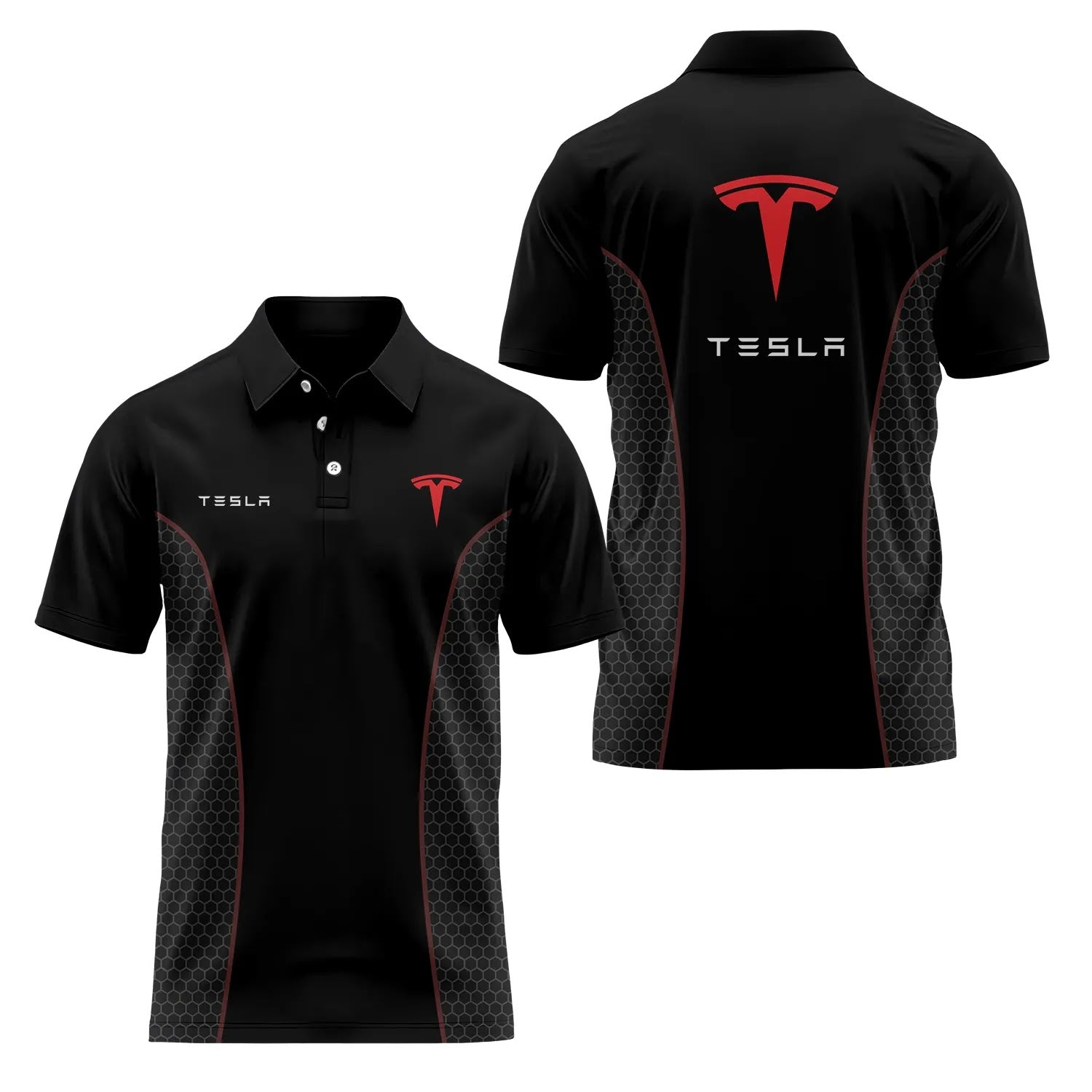 Tesla Short Sleeve Polo SC072