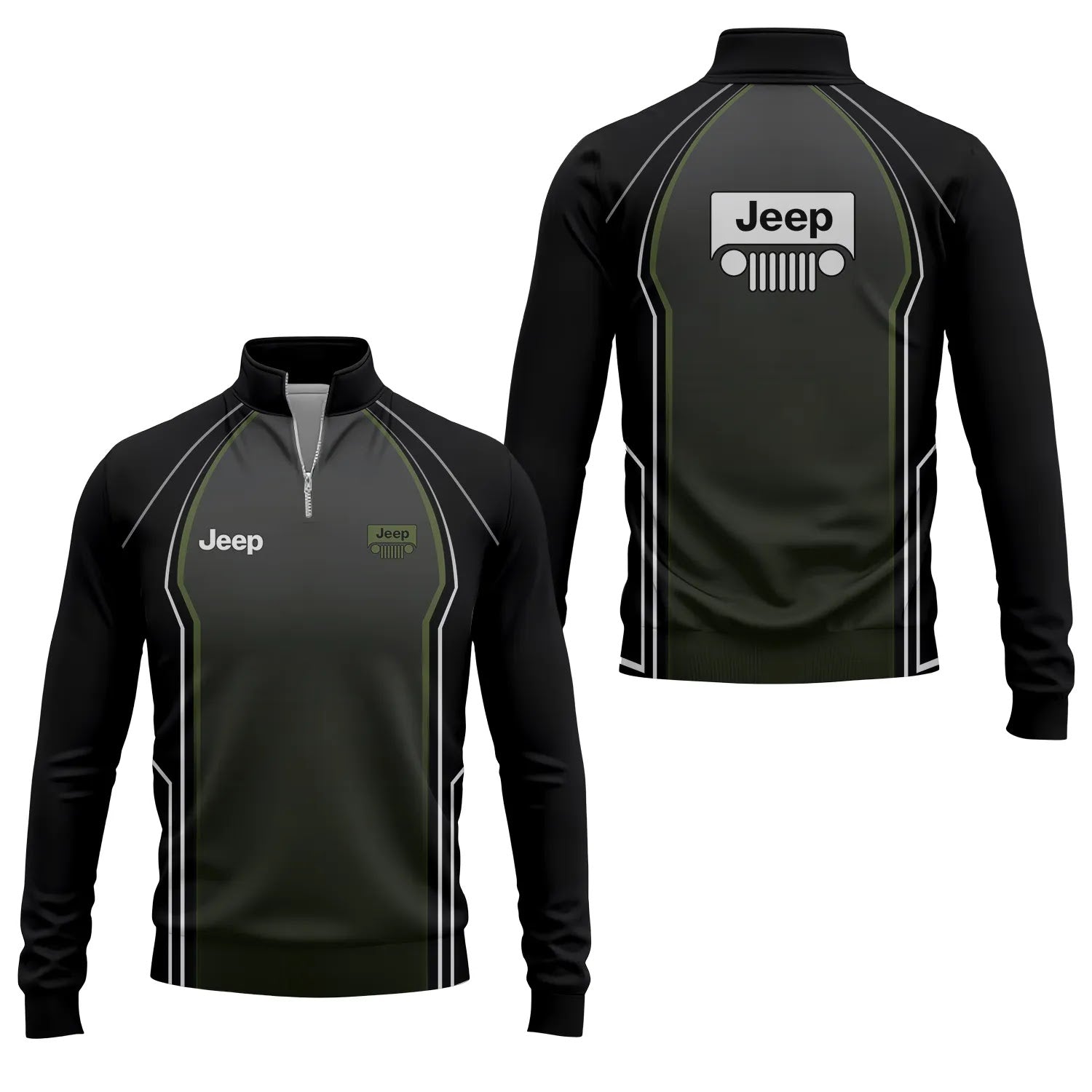 Jeep Quarter-zip Pullover SC061