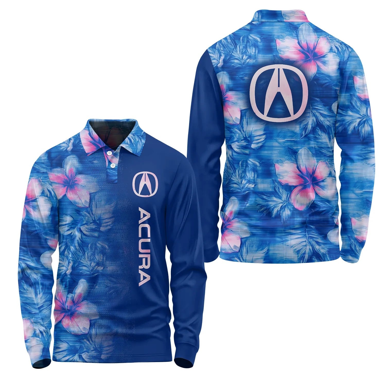 Acura Long Sleeve Polo SHW057