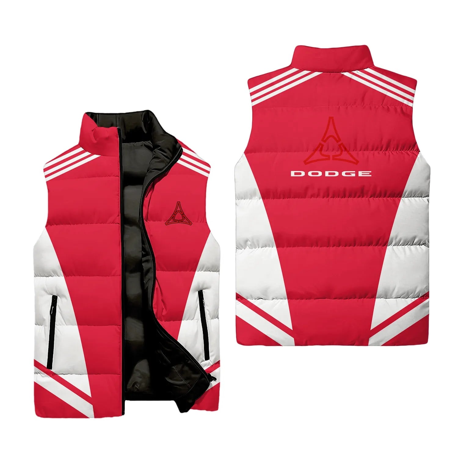 Dodge Sleeveless Puffer Jacket SC092
