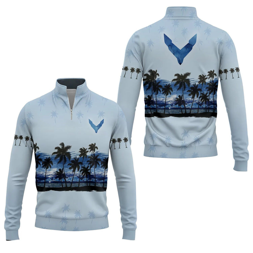 Corvette Quarter-zip Pullover SHW016