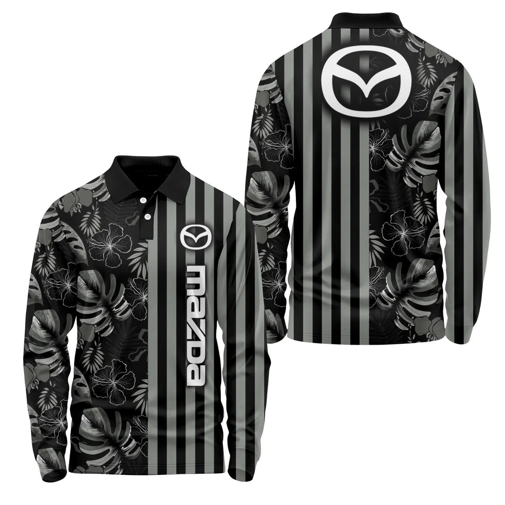 Mazda Long Sleeve Polo SHW040