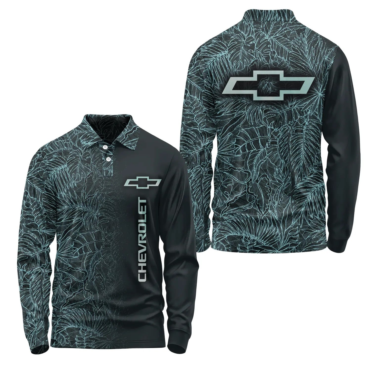 Chevrolet Long Sleeve Polo SHW008