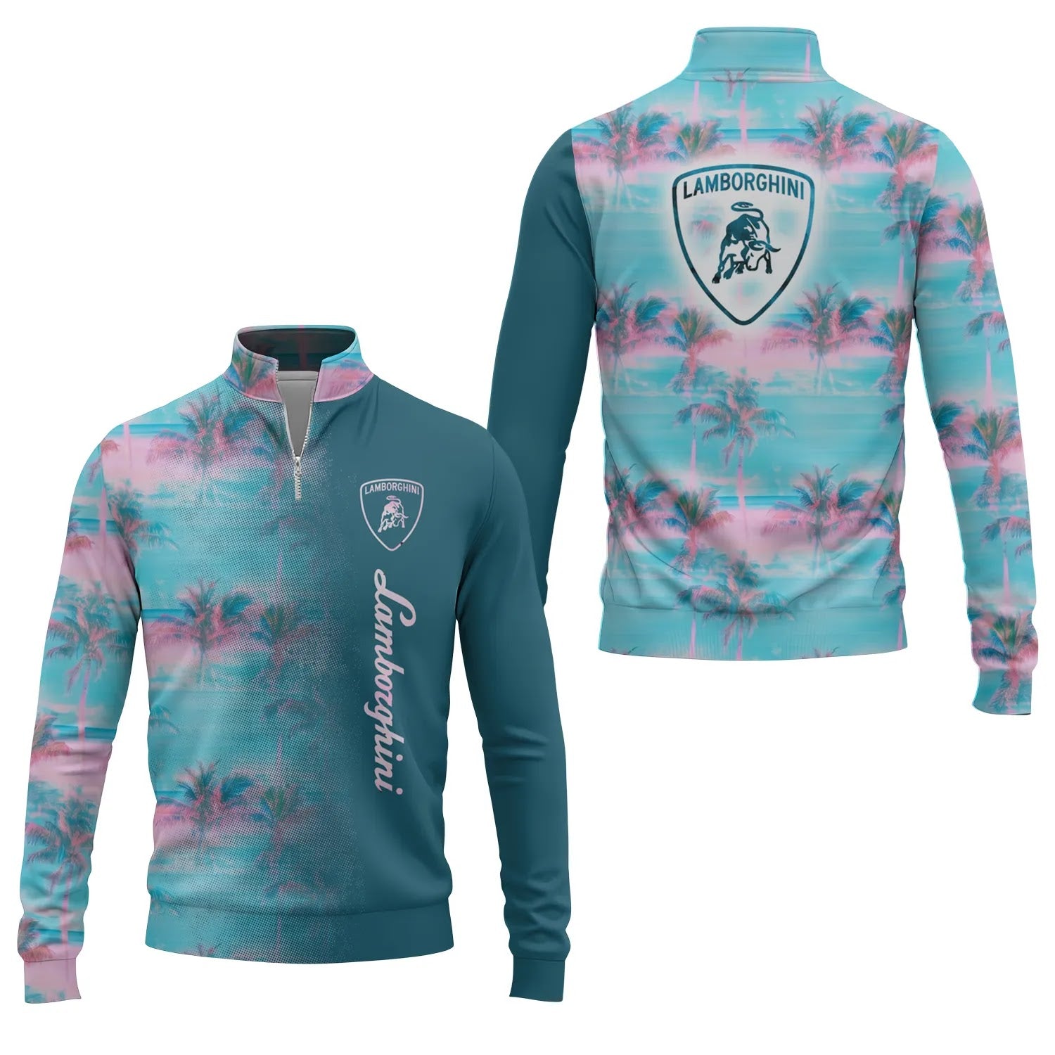 Lamborghini Quarter-zip Pullover SHW058