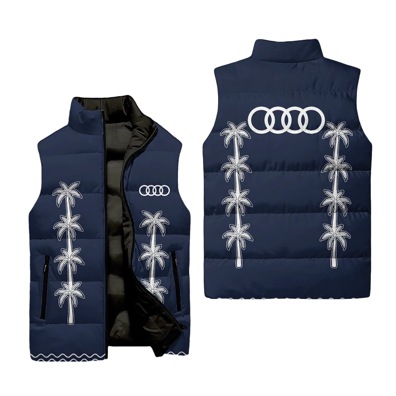 Audi Sleeveless Puffer Jacket SHW065