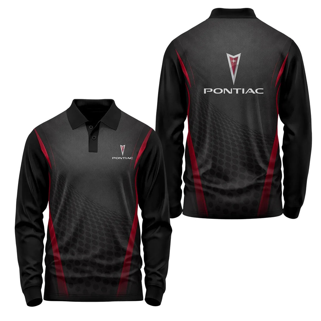 Pontiac Long Sleeve Polo SC056
