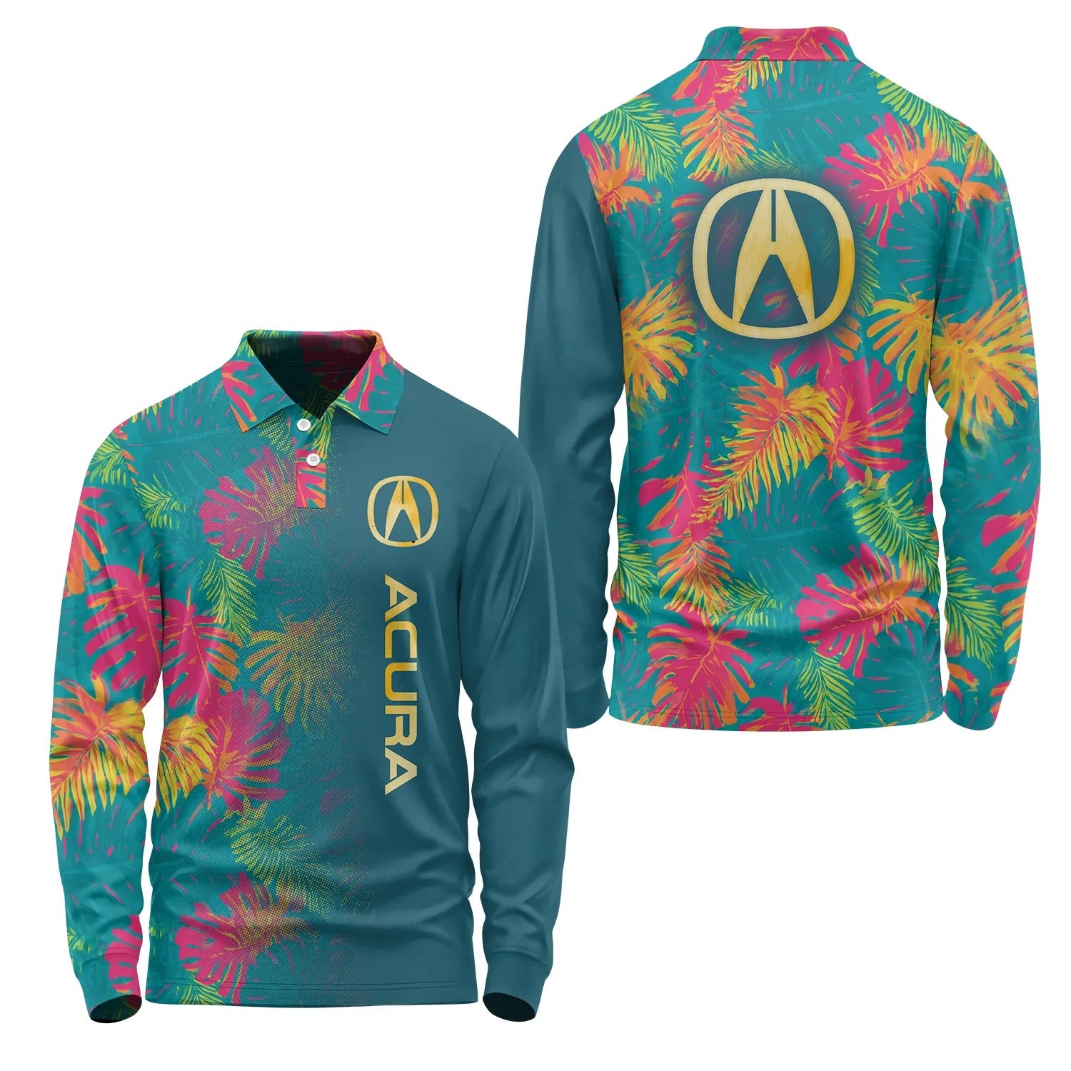 Acura Long Sleeve Polo SHW059