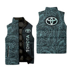Toyota Sleeveless Puffer Jacket SHW008
