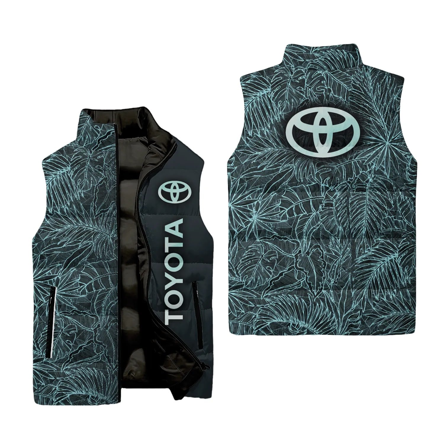 Toyota Sleeveless Puffer Jacket SHW008
