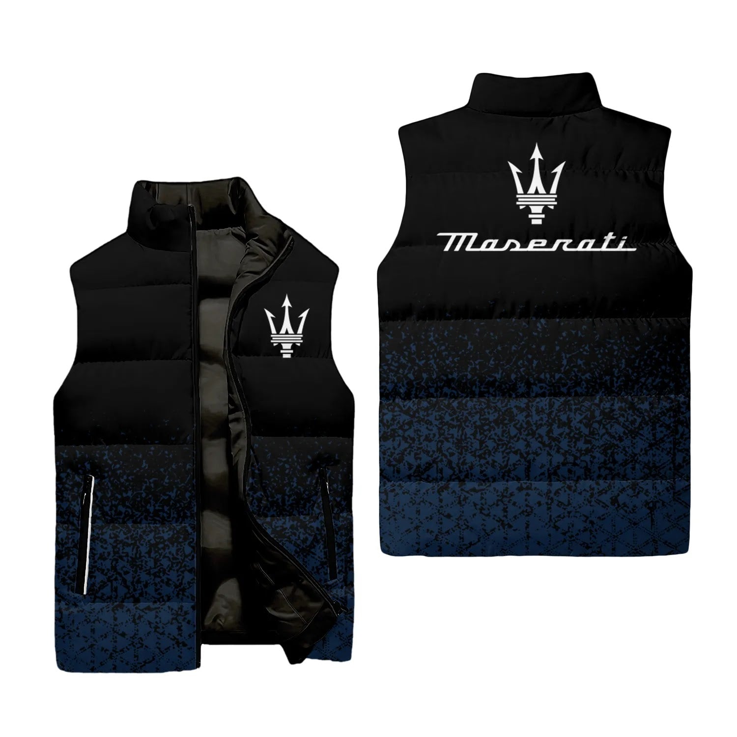 Maserati Sleeveless Puffer Jacket SC096