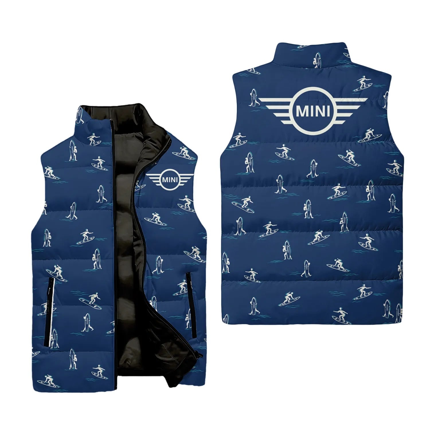 Mini Sleeveless Puffer Jacket SHW011