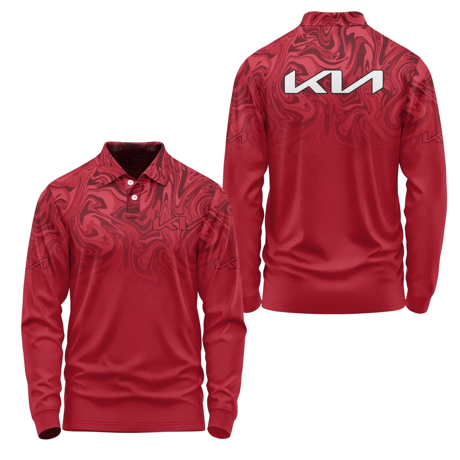 Kia Long Sleeve Polo SC091