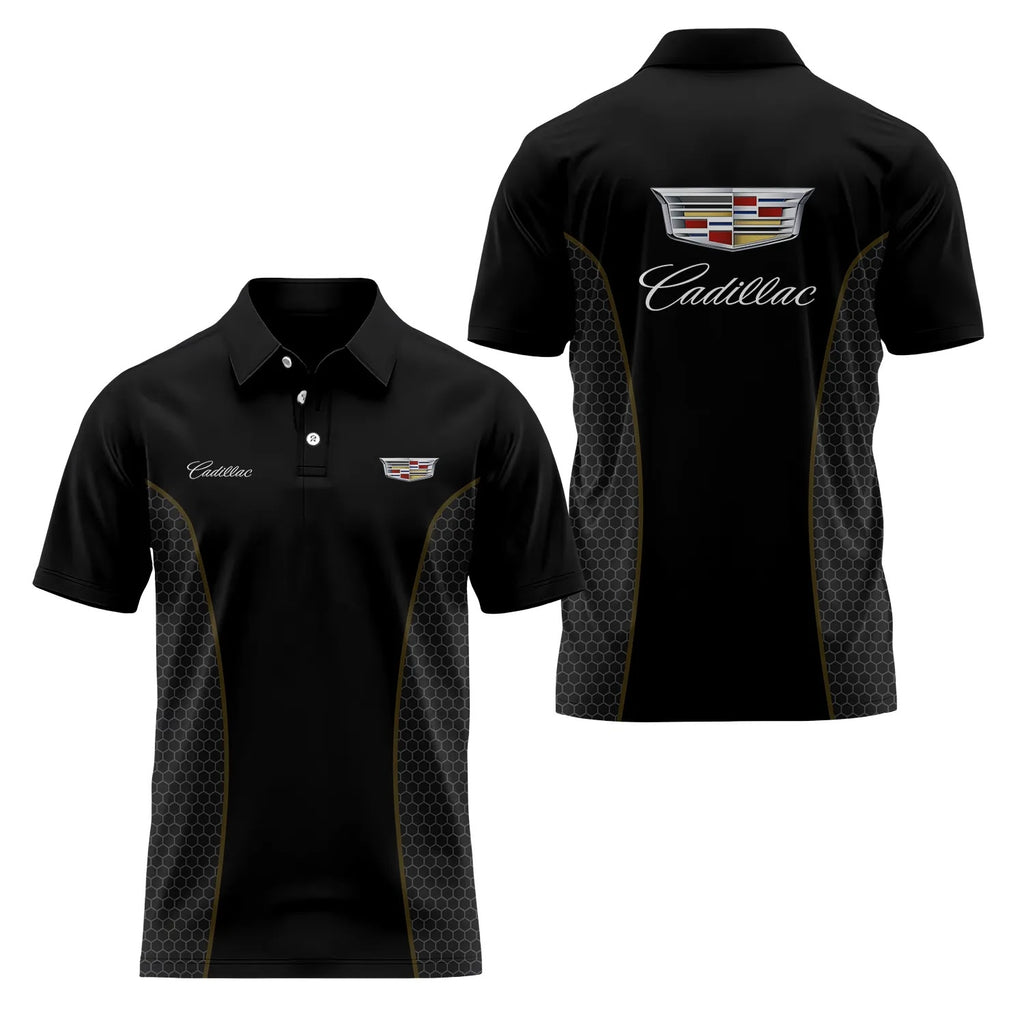Cadillac Short Sleeve Polo SC072